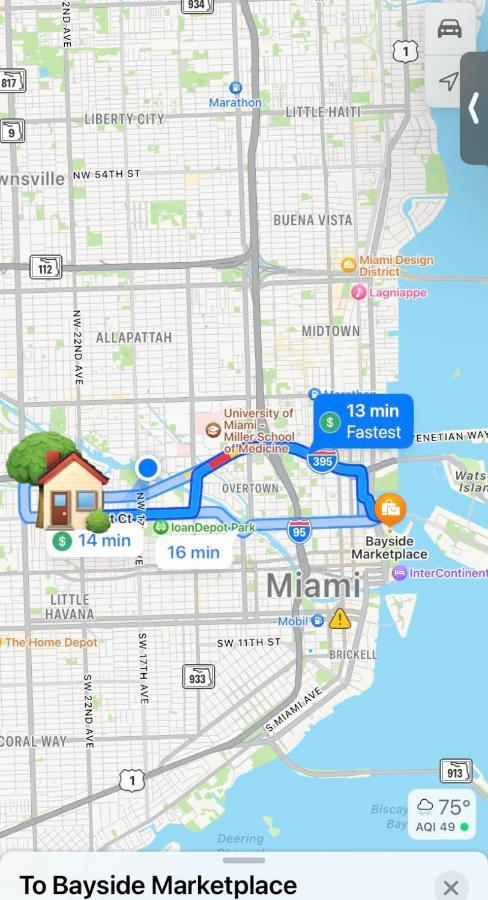 Tropical Marlins House Villa Miami Kültér fotó